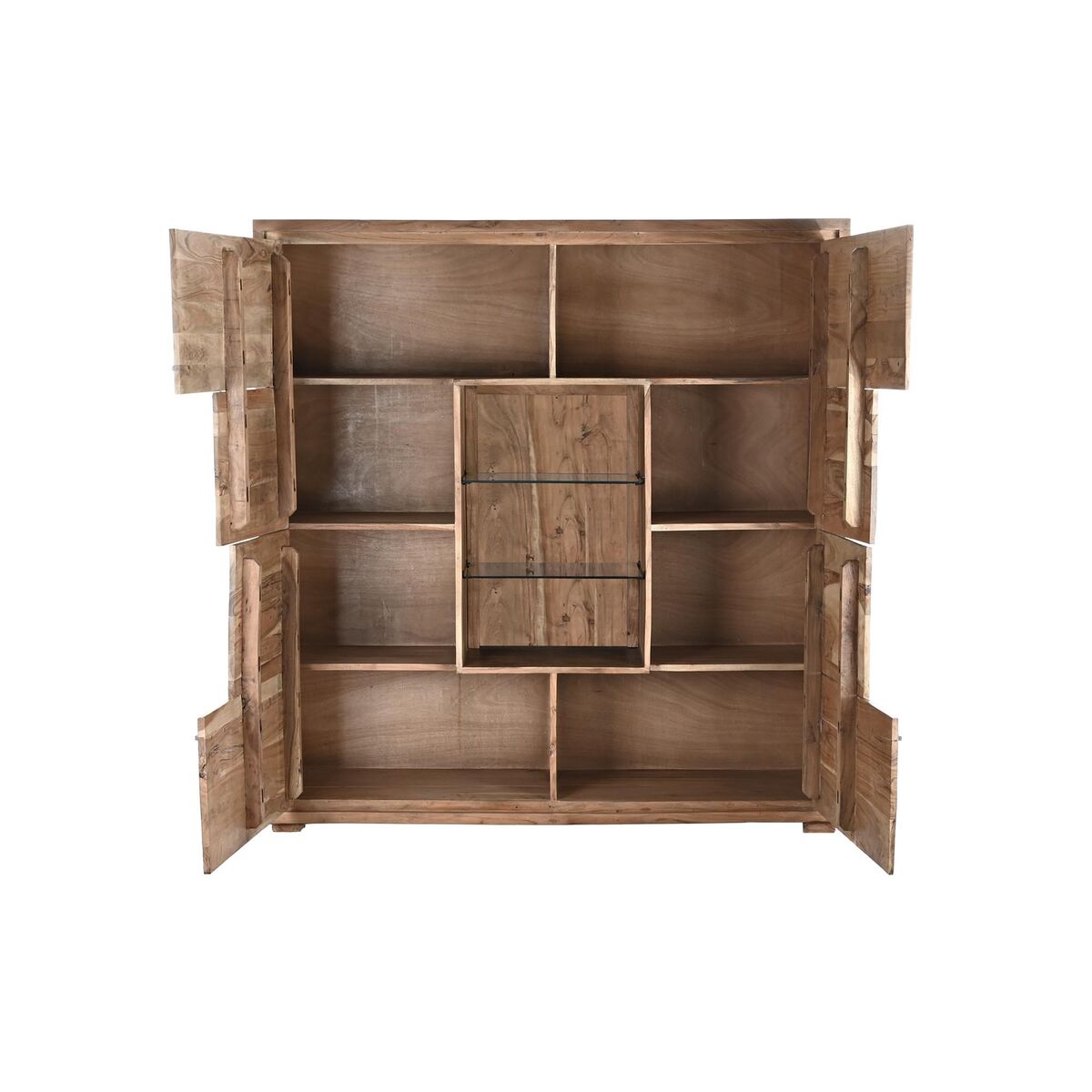 Omara DKD Home Decor   145 x 40 x 153 cm Kristal Rjava Akacija